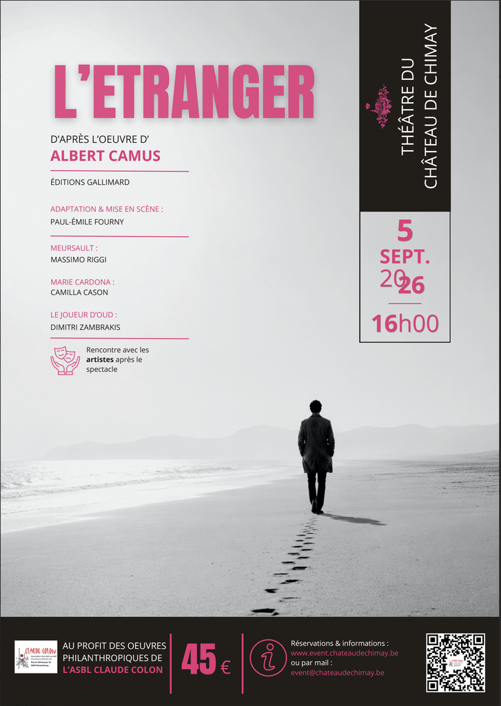 Pièce de théâtre "L'Etranger" - Albert Camus 